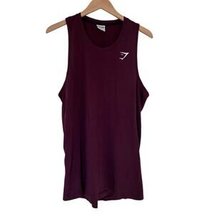 Gymshark Maroon Tank Top